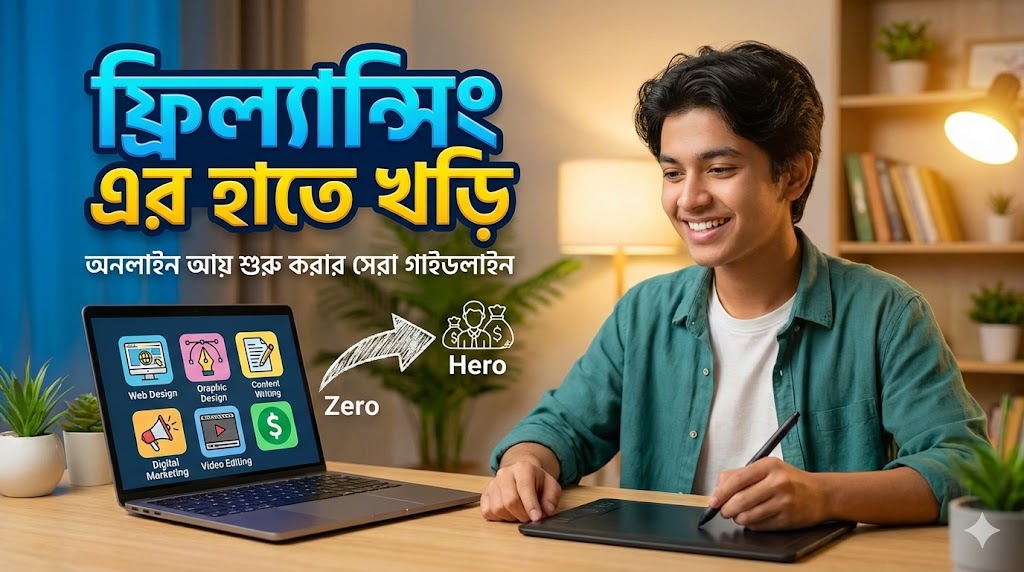ফ্রিল্যান্সিং এর হাতে খড়ি